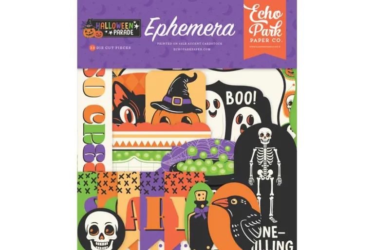 Halloween Parade Embossed Ghosts Die