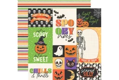 Halloween Parade Moonlit Magic 12×12 Patterned Paper