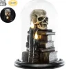 12″ Halloween Skeleton Hand Clip with Rose