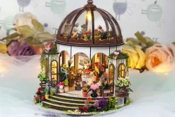 Hands Craft Greenhouse Oasis DIY Miniature House Kit