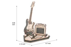 Hands Craft Modern Wooden Model Kit – Electric Guitar
