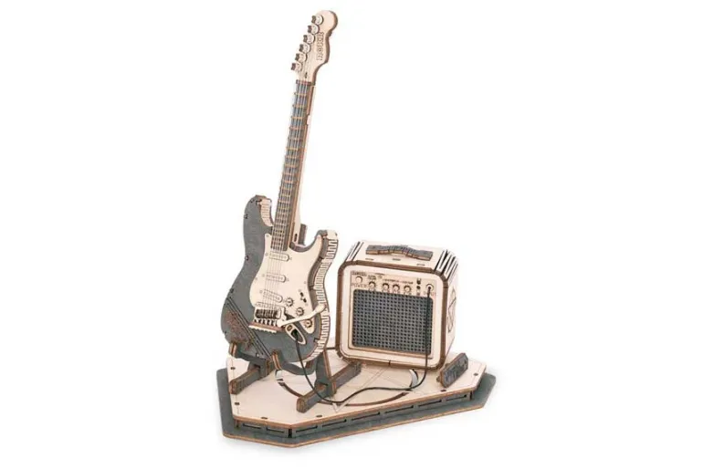 Hands Craft Modern Wooden Model Kit – Drum Kit