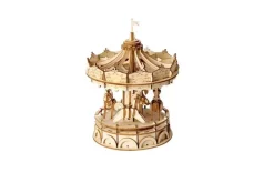 Hands Craft Modern Wooden Model Kit – Merry-Go-Round