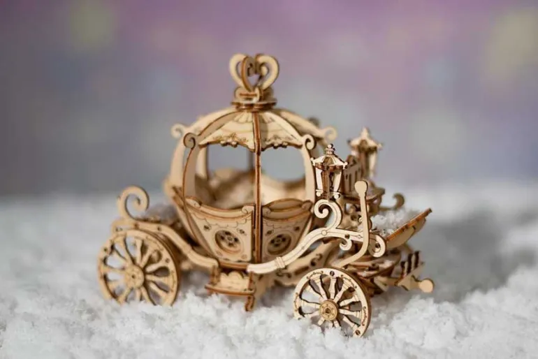 Hands Craft Modern Wooden Model Kit – Merry-Go-Round