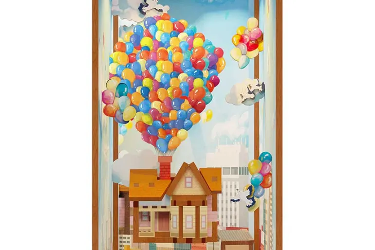 Hands Craft Travel with the Wind DIY Book Nook Kit