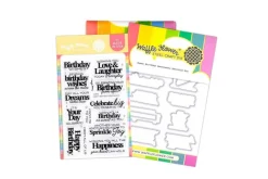 Happy Birthday Duo Combo Stamp & Die Set