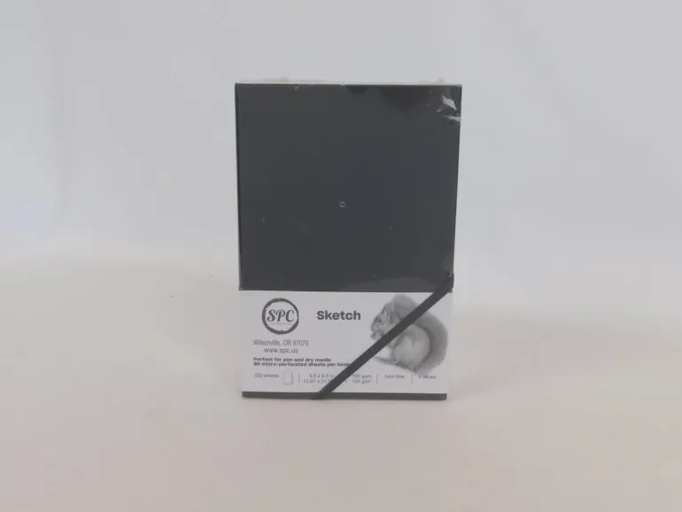Hardcover Sketch Book – 5.5-inch x 8-inch – 4 Pack