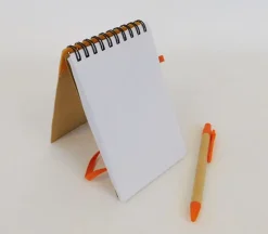 Hardcover Spiral Notebook with Pen – Lined Journal for Notes & Ideas