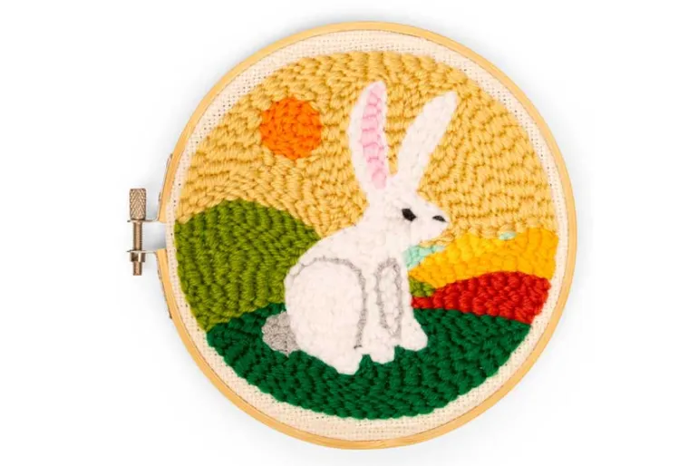 Hare Punch Needle Kit