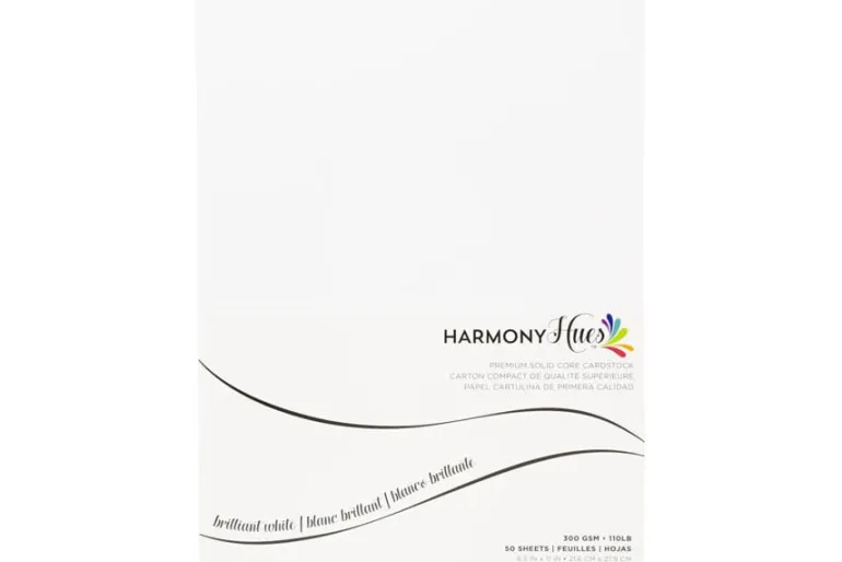 Harmony Hues Cardstock Pack – 8.5×11 – Primary