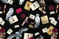 Harry Potter™ House Crests Tossed on Black