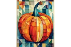 Harvest Dream Sewing Machine Note Card