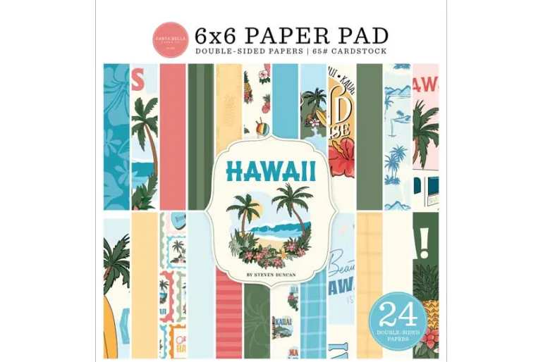 Hawaii 6×6 Paper Pad