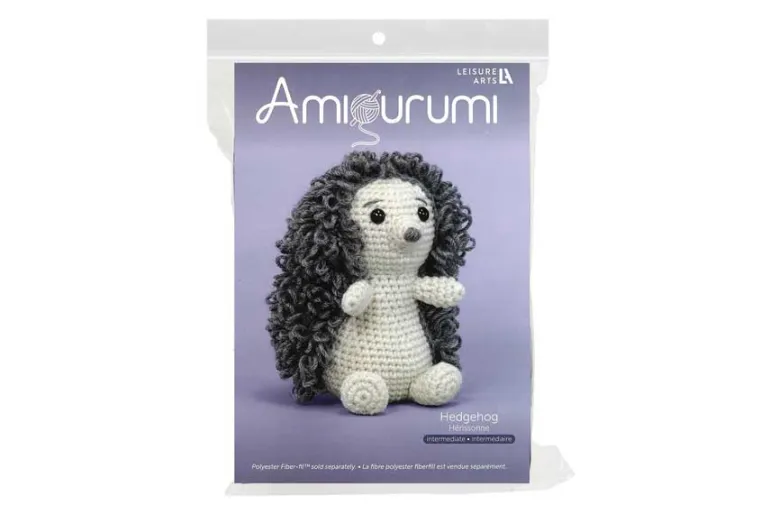 Hedgehog Amigurumi Crochet Kit