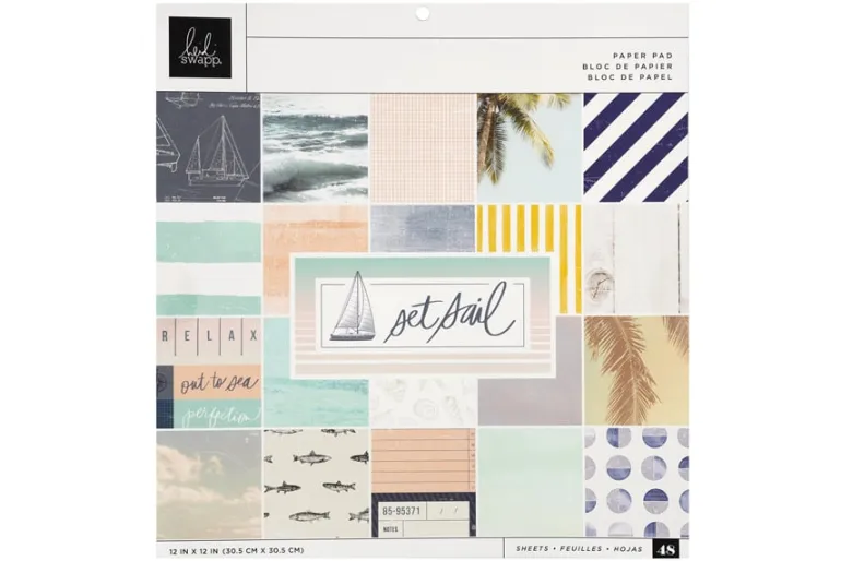 Heidi Swapp Paper Pad – 6″X8″ – Sun Chaser