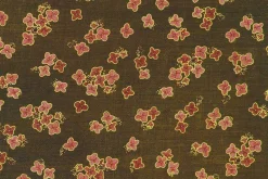 Hello Fall Medium Floral Denim & Gold Metallic Highlights