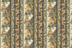 Hello Fall Tiny Floral in Chestnut & Gold Metallic Highlights