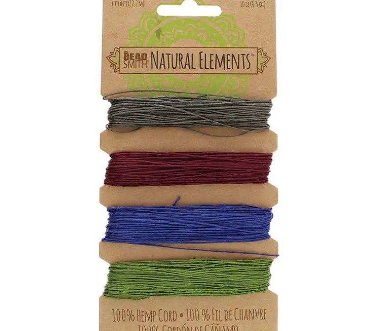 Hemp Cording 20lb – 4 Colors (view colors)