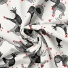 Hen House Scattered Floral in Red
