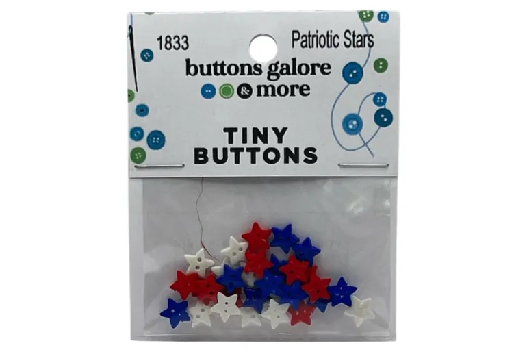 Heritage Stars Novelty Buttons