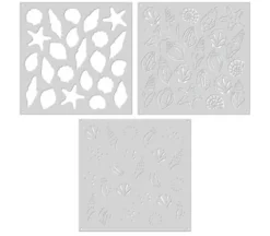 Hero Art Color Layering Stencils – Seashells