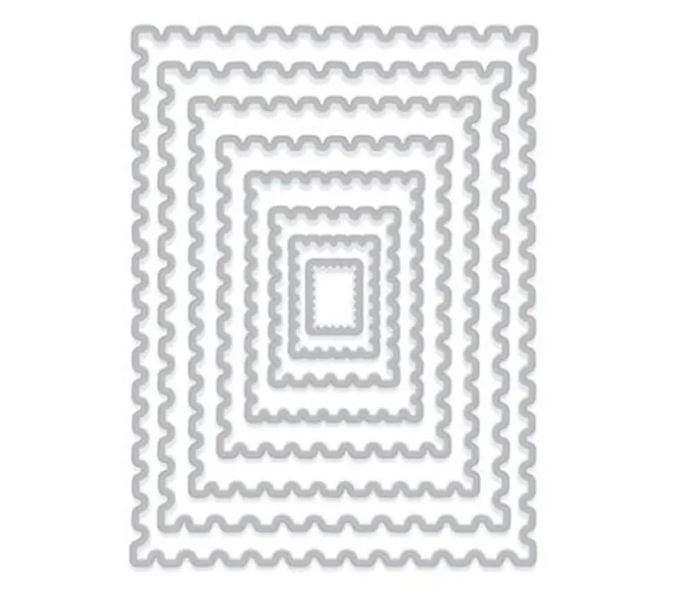 Hero Art Dies – Nesting Postage Stamps Infinity