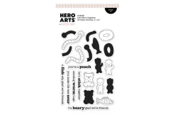 Hero Arts Jean Jacket Layering Stencil Set