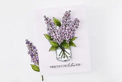 Hero Arts No One Lilac You Stamp & Cut Set