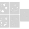 Hero Art Stencil – Color Layering Bee Florals