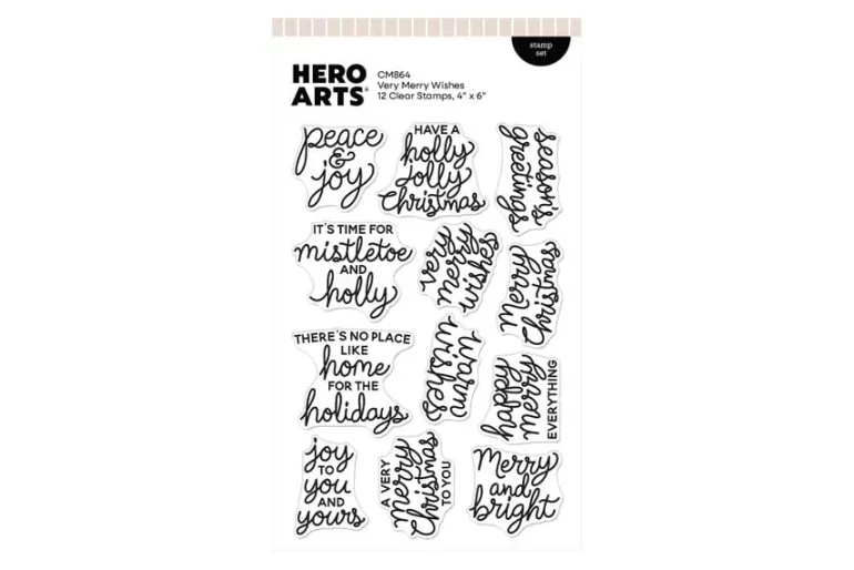Hero Arts Twinkle Toes Layering Stencils