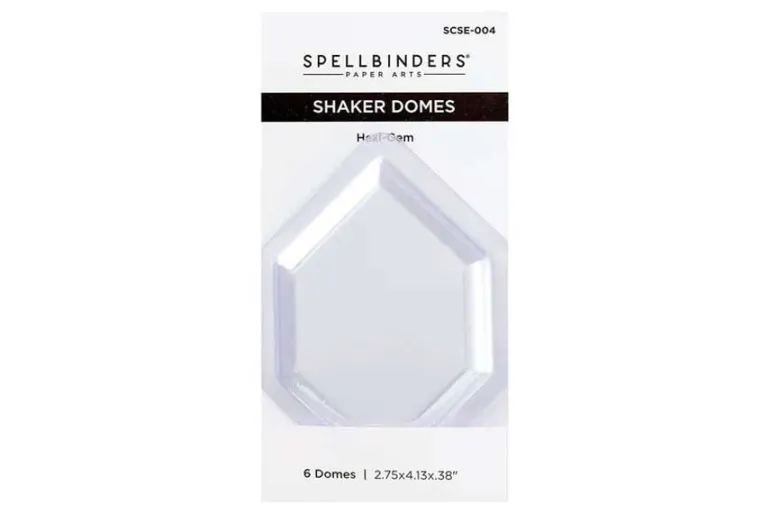 Hexi-Gem Shaker Dome – 6 Pack