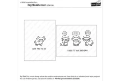 Highland Cows! Add-On Stamp Set