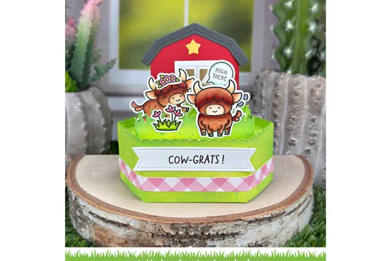 Highland Cows! Stamp Set