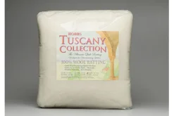Hobbs Tuscany Batting – 100% Wool 120-inch x 120-inch