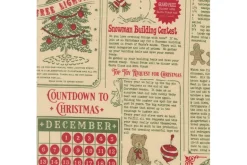 Holiday Cheer Northpole News on Mistletoe Green