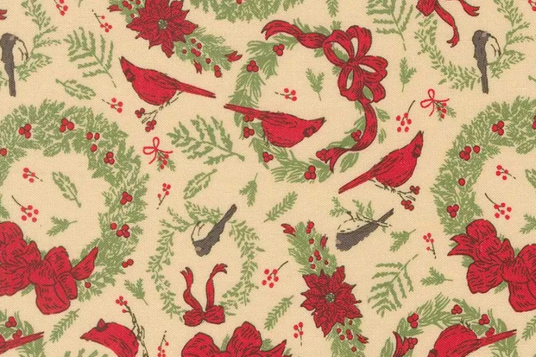 Holiday Cheer Peace & Joy Quilt Top Kit