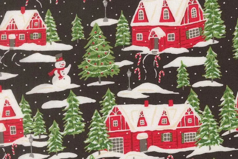 Holiday Cheer Peace & Joy Quilt Top Kit