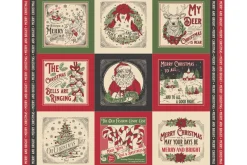 Holiday Cheer Peace & Joy Quilt Top Kit