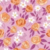Homage Main Floral on Aqua