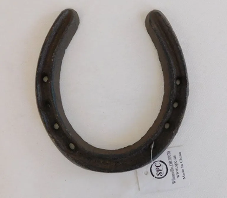 Horseshoe in Brown Rust Finish