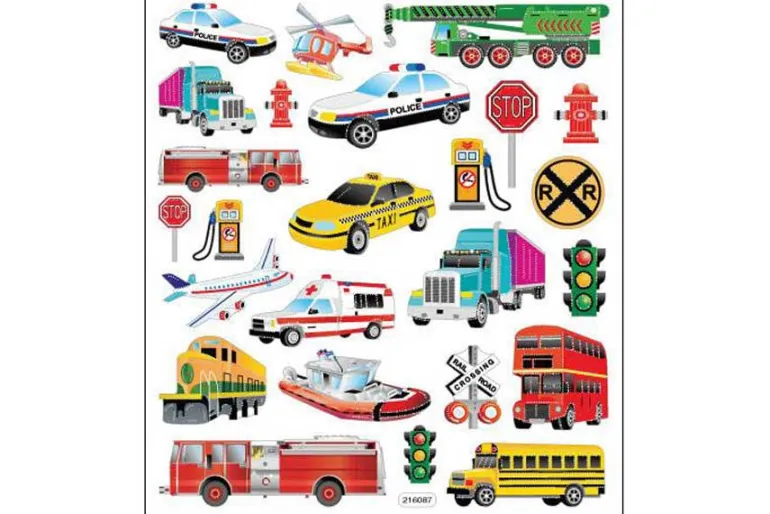 Horses on Farm Sticker Sheet