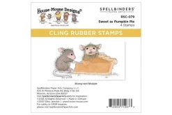 House-Mouse Halloween Dragon Cling Rubber Stamp Set