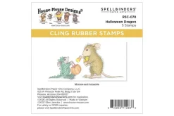 House-Mouse Sweet Twist Cling Rubber Stamp Set