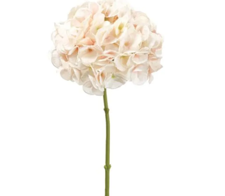 19″ Hydrangea Spray, Soft Pink