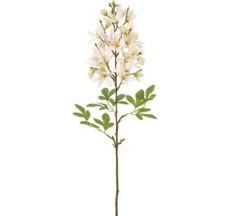 19″ Hydrangea Spray, White