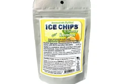 Ice Chips Licorice Xylitol Candy 2oz Pouch