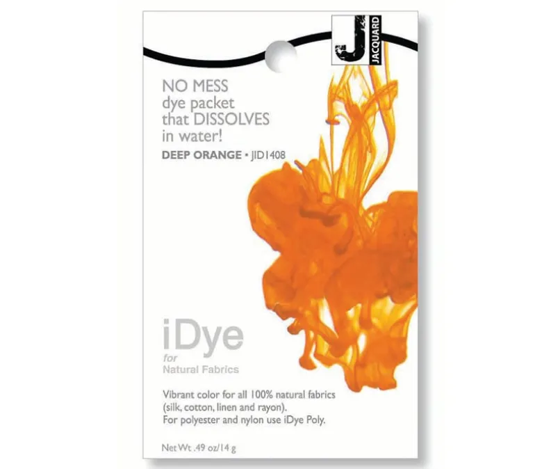 iDye Natural 14-grams – Deep Orange