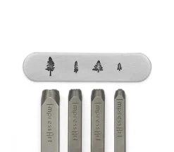 ImpressArt Signature Pine Tree Design Stamps – 4mm to 9.5mm