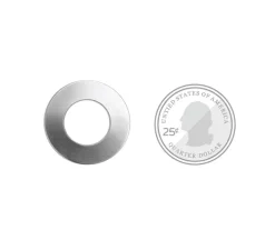 ImpressArt Washer with Hole Stamping Blank – Aluminum