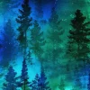 108-inch Quilt Wideback Natures Forest Scenic